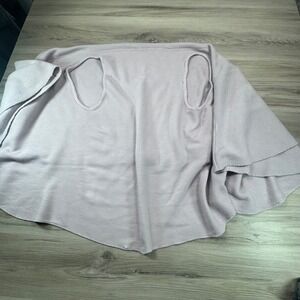 Look By M New York One Size Draped 4 in 1 Multi Ways Basic Shawl Vest lavender